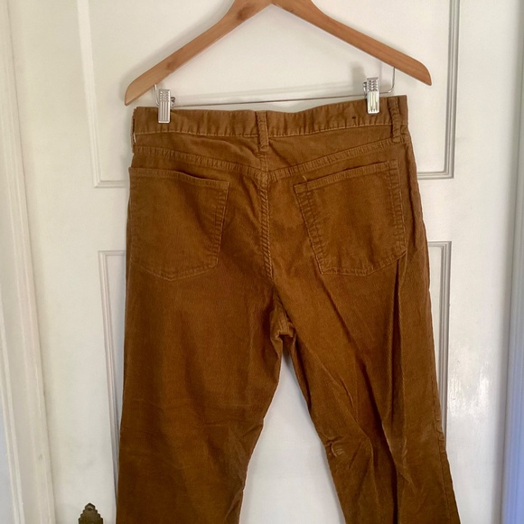 GAP Men's Brown Corduroy Slim Pants Size 33Wx30L 5 Pocket Cord Business Casual - Picture 8 of 13
